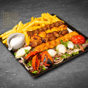 Mixed grill plate