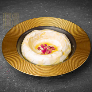Labneh with honey